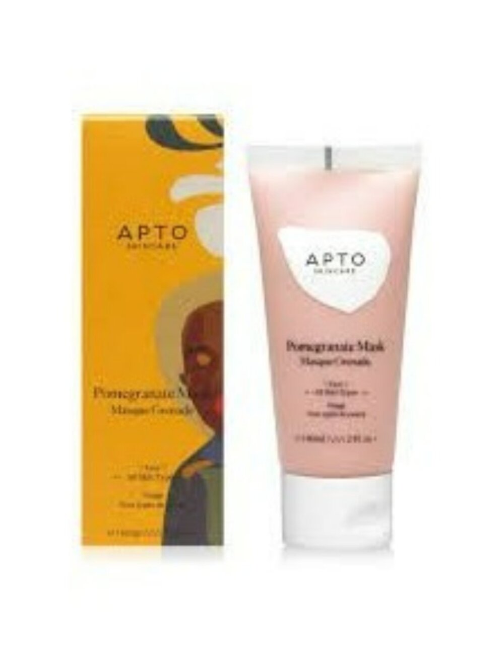 Apto Skincare Pomegranate Mask 60ml For Redness & Dead Skin Removal